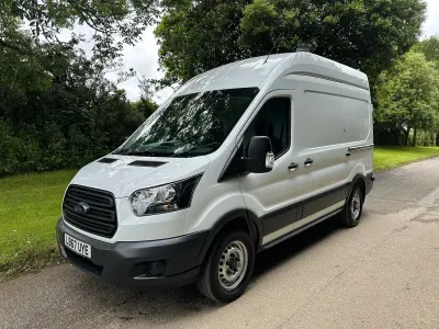 Used Ford Transit 130 HP (95 kW) 2018 White Van