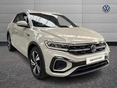 Usado VW T-Roc R-line 150 HP (110 kW) 2023 Cinzento SUV
