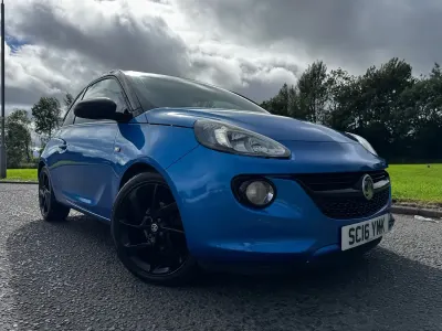 Used Vauxhall Adam 70 HP (51 kW) 2016 Blue Hatchback