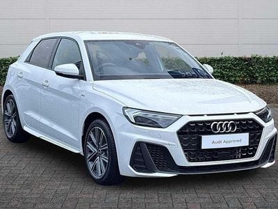 Used Audi A1 S-Line 2025 Shell white, solid Hatchback