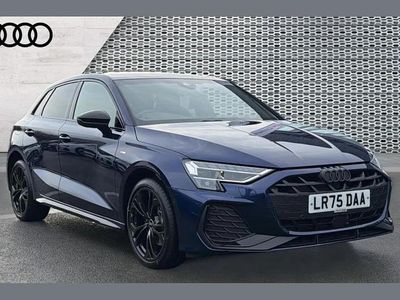 Used Audi A3 e-tron Black Edition 200 HP (147 kW) 2025 Blue Hatchback