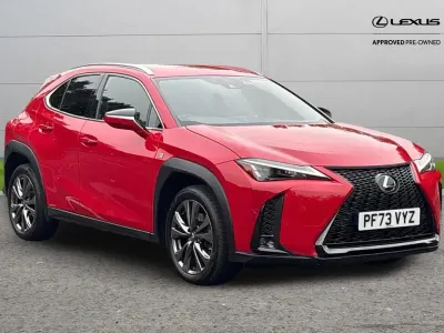 Used Lexus UX 250h Sport Design Packet 180 HP (132 kW) 2023 Red SUV