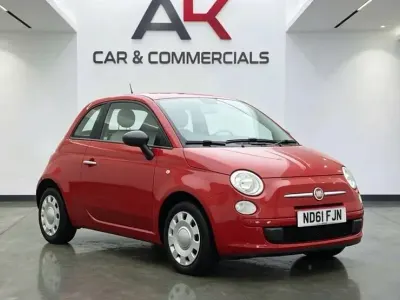 Used Fiat 500 Pop 69 HP (50 kW) 2011 Red Hatchback