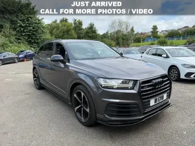 Used Audi Q7 Black Edition 2018 Grey SUV