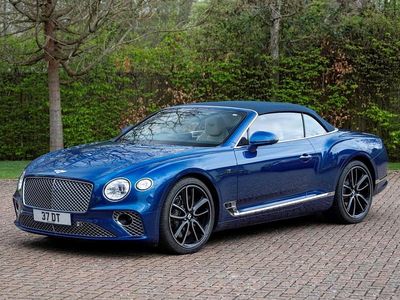 Used Bentley Continental 635 HP (467 kW) 2019 Blue Cabriolet