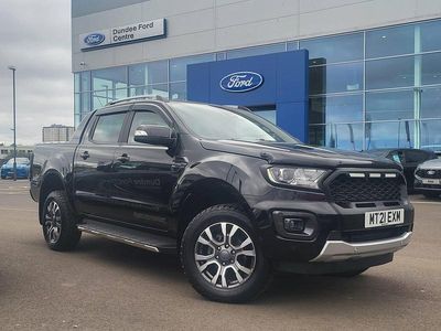 Begagnad Ford Ranger Wildtrack 2021 Svart Pickup