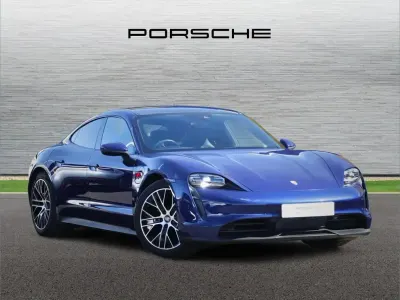 Used Porsche Taycan 419 kW (571 HP) 2020 Blue Sedan