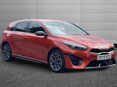 Used Kia Ceed GT-Line 158 HP (116 kW) 2023 Orange Hatchback