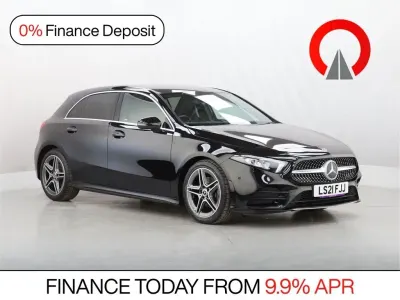 Used Mercedes A180 Executive 136 HP (100 kW) 2021 Black Hatchback