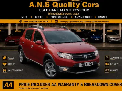 Used Dacia Sandero Lauréate 90 HP (66 kW) 2014 Red Hatchback