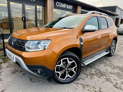 Used Dacia Duster Prestige 2018 Orange SUV