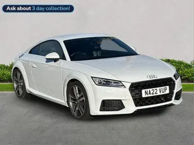 Begagnad Audi TT Sport 245 HK (180 kW) 2022 Vit Sportkupé