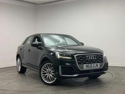 Used Audi Q2 S-Line 148 HP (108 kW) 2021 Mythos black, metallic SUV