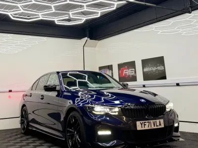 Used BMW 330e M Sport 2021 Blue Sedan