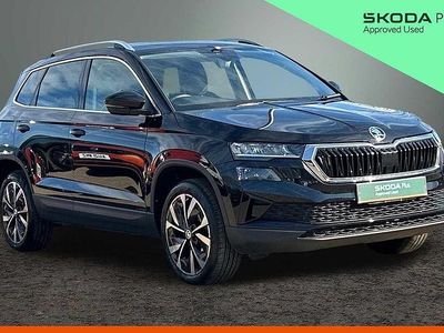 Used Skoda Karoq SE L 110 HP (80 kW) 2024 Black magic pearl effect SUV