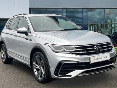 Used VW Tiguan R-line Edition 150 HP (110 kW) 2023 Reflex silver metallic SUV
