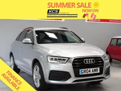 Used Audi Q3 S-line plus 180 HP (132 kW) 2015 Silver SUV