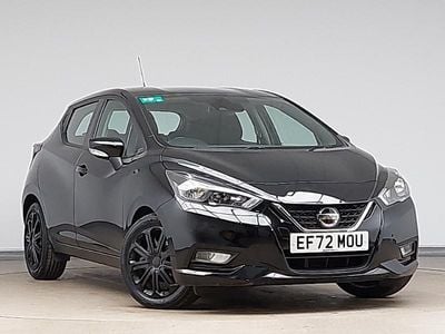 Used Nissan Micra Acenta 92 HP (67 kW) 2022 Black Hatchback