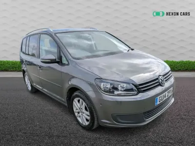 Begagnad VW Touran SE 140 HK (102 kW) 2014 Grå Minibuss