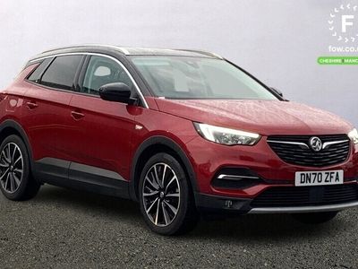 used Vauxhall Grandland X HATCHBACK 1.6 Hybrid4 300 Elite Nav 5dr Auto [Front and rear parking distance sensors,Front and rear park assist,Front camera system,Power operated tailgate with foot sensor,Wireless charger for mobile devices,Steering wheel mounted a