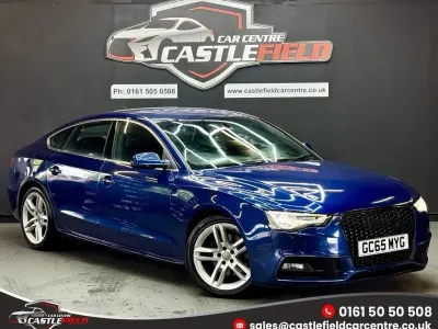 Używany Audi A5 S-Line 2016 Niebieski Coupe