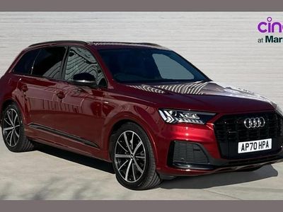 Used Audi Q7 Black Edition 231 HP (169 kW) 2020 Red SUV