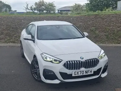 Used BMW 218 M Sport 140 HP (102 kW) 2020 White Sedan