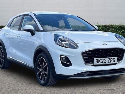 Begagnad Ford Puma Titanium 125 HK (91 kW) 2022 Vit SUV