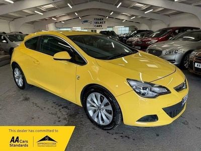 Used Vauxhall Astra GTC SRi 2013 Yellow Hatchback