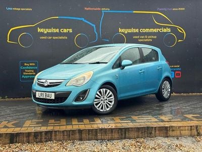 Used Vauxhall Corsa 90 HP (66 kW) 2011 Blue Hatchback