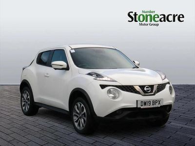 Used Nissan Juke Tekna 110 HP (80 kW) 2019 White SUV