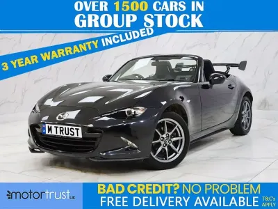 Used Mazda MX5 132 HP (97 kW) 2019 Black Cabriolet