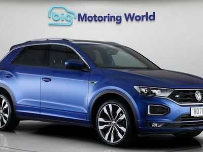 Usado VW T-Roc R-line 150 HP (110 kW) 2021 Azul SUV
