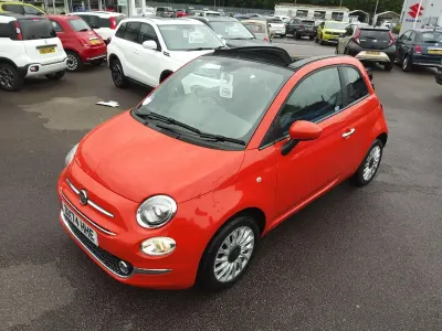 Used Fiat 500C S 70 HP (51 kW) 2024 Orange Cabriolet