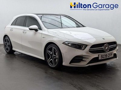 Used Mercedes A35 AMG Premium Plus 306 HP (225 kW) 2019 White Hatchback