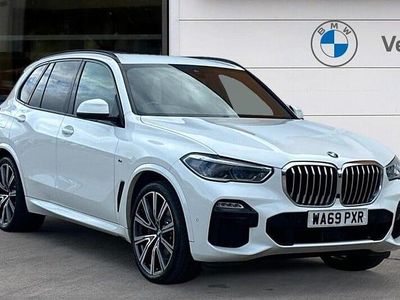 White Used 2019 BMW X5 M Sport SUV | £36,219 (Good price)