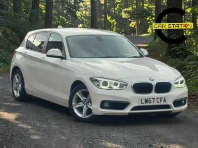 Used BMW 118 136 HP (100 kW) 2017 White Hatchback
