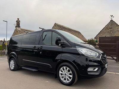 Black Used 2019 Ford Tourneo Custom Titanium Van | £19,990 (Expensive)