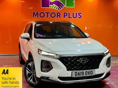 Used Hyundai Santa Fe Premium SE 200 HP (147 kW) 2019 White SUV