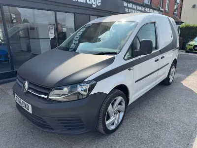 Used VW Caddy Startline 102 HP (75 kW) 2018 White MPV