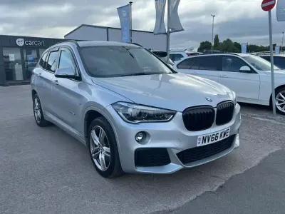 Used BMW X1 M Sport 231 HP (169 kW) 2016 Silver SUV