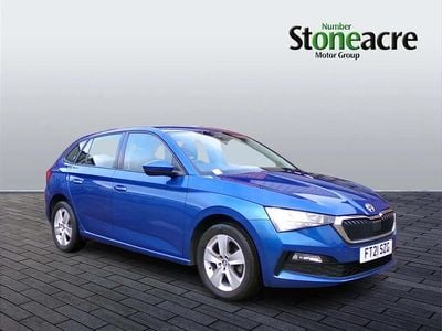 Blue Used 2021 Skoda Scala SE Hatchback | £10,695 (Fair price)