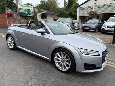 Used Audi TT Roadster Sport 230 HP (169 kW) 2017 Silver Cabriolet