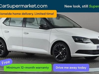 Used Skoda Fabia Colour Edition 95 HP (69 kW) 2017 White Hatchback