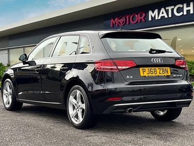Used Audi A3 Sportback Sport 2018 Black Hatchback