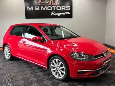 Begagnad VW Golf VII GT 150 HK (110 kW) 2017 Röd Halvkombi