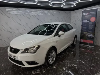 Second-hand Seat Ibiza Sport 85 CP (62 kW) 2014 Alb Coupe