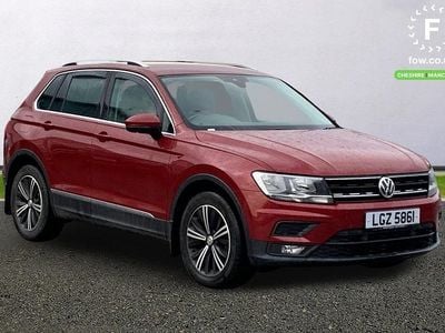 Used VW Tiguan SE 150 HP (110 kW) 2018 Red SUV