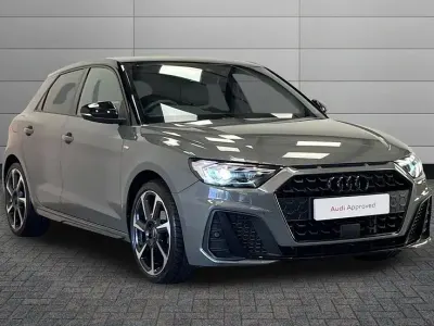 Used Audi A1 Sportback Black Edition 94 HP (69 kW) 2025 Chronos grey Hatchback
