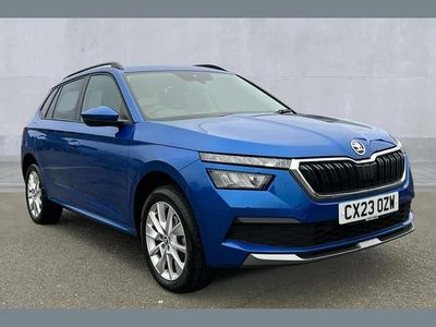 Used Skoda Kamiq SE Drive 110 HP (80 kW) 2023 Race blue metallic SUV